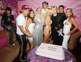 Pamela Anderson - Hans Klok Presents a Birthday Cake and a Present for her Birthday