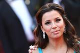 Eva Longoria shows cleavage in blue dress at Opening ceremony & screening of Blindness at the 61st edition of the Cannes Film Festival in Cannes,France